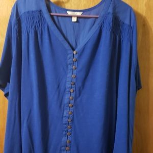 ** SOLD**  Blue top
